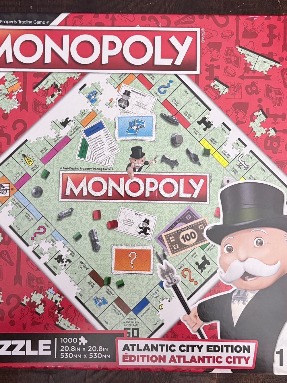 Hasbro Monopoly Puzzle 1000 pieces